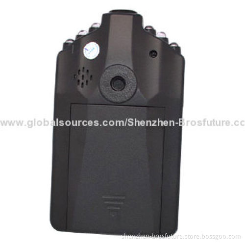 Cheapest IR Light Car DVR, Cheap and Simple, 480-pixel at 30fps, OEM Services AvailableNew